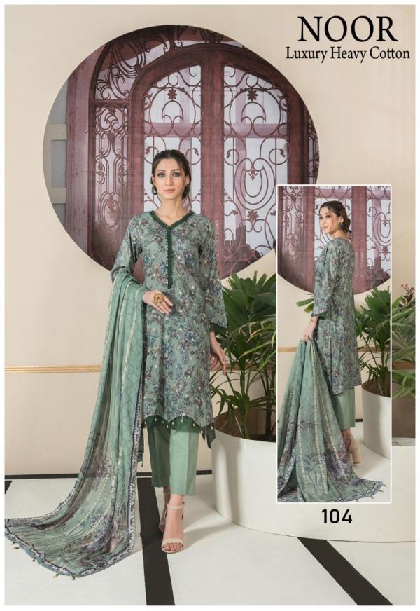 Noor Luxury Heavy Cotton Designer exclusive Dress mnaterial